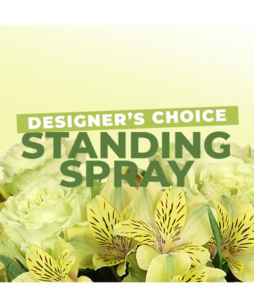 Floral Standing Spray Designer's Choice in Conneaut, OH | MORRIS FLOWERS & GIFTS