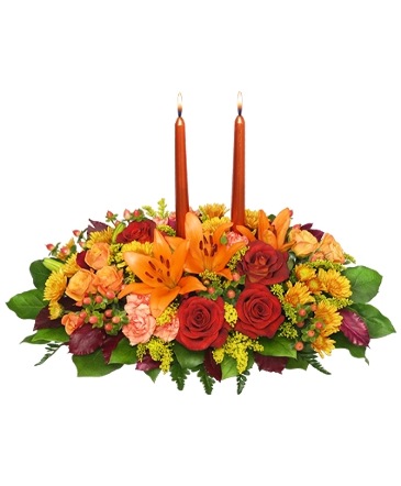Thanksgiving Feast Centerpiece in Conneaut, OH | MORRIS FLOWERS & GIFTS