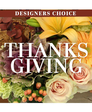 Thanksgiving Florals Custom Arrangement in Conneaut, OH | MORRIS FLOWERS & GIFTS