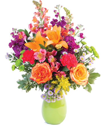 Wild Variety Flower Arrangement in Conneaut, OH | MORRIS FLOWERS & GIFTS
